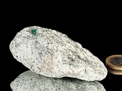 Smaragd in Talk/Aktinolit - Habachtal