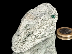 Smaragd in Talk/Aktinolit - Habachtal