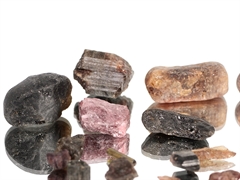 Turmalin - farbige Rohsteine Lot