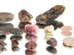 Turmalin - farbige Rohsteine Lot