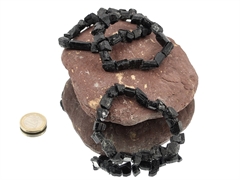 Turmalin schwarz Kristallarmband (Schörl)