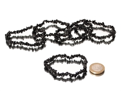 Turmalin schwarz Splitterarmband