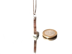 Turmalinscheiben Anhänger - 925 Silber