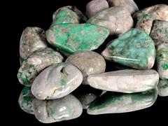 Variscit Trommelsteine - 0,25 kg