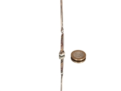 Wassermelonen-Turmalin Anhänger - 925 Silber