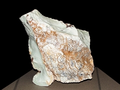 Zitronenmagnesit Rohstein Knolle