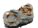 Bernstein Kugelarmband 6 mm