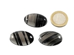 Lamellenobsidian Cabochon 30 x 20 mm