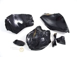 Obsidian - schwarz Rohsteine - 1 kg