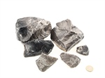 Obsidian - Silberobsidian Rohsteine - 1 kg