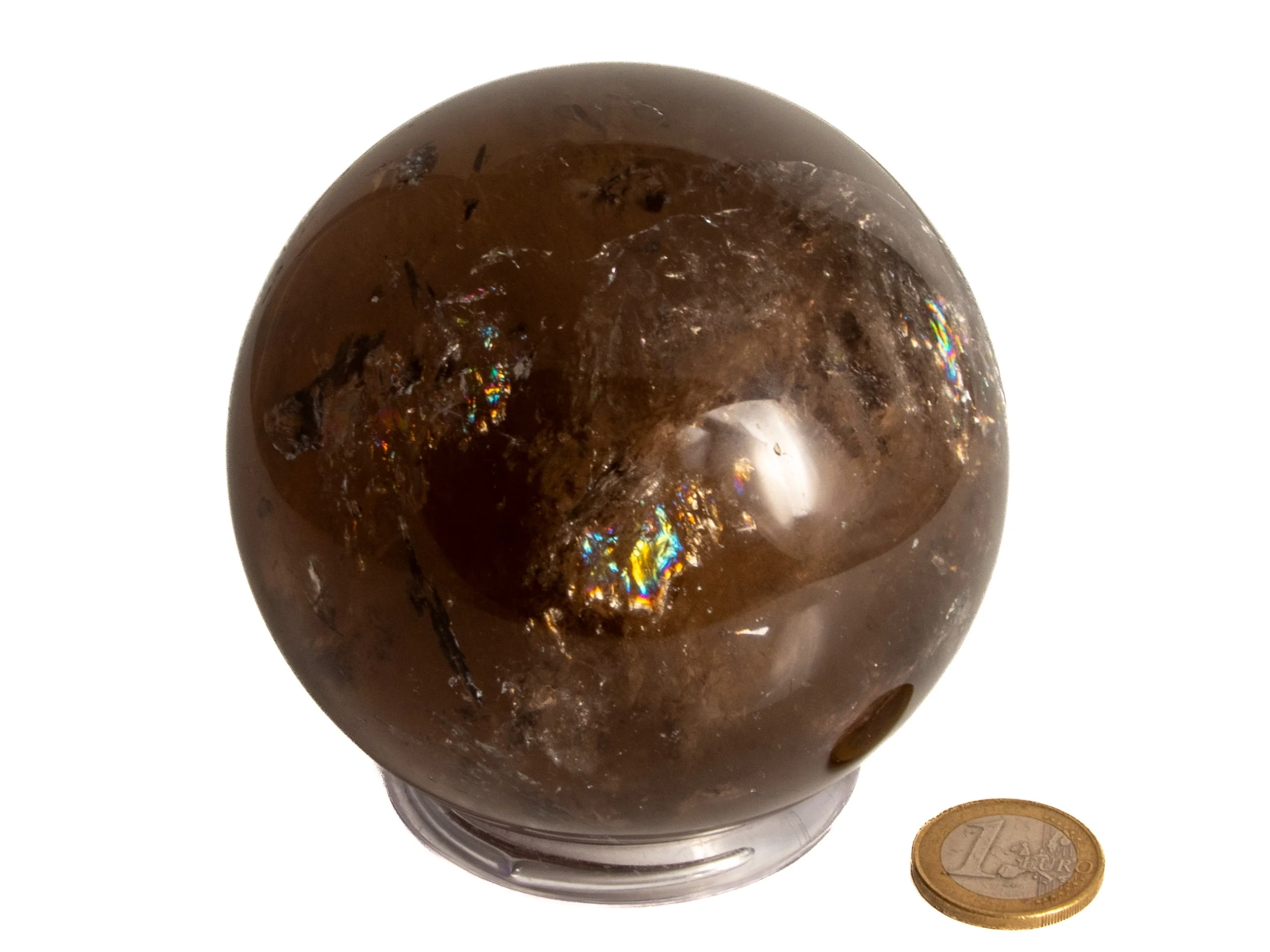 Rauchquarzkugel - 9 cm