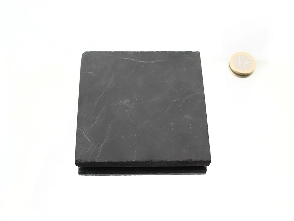 Schungit Quader 10 x10 x 1 cm
