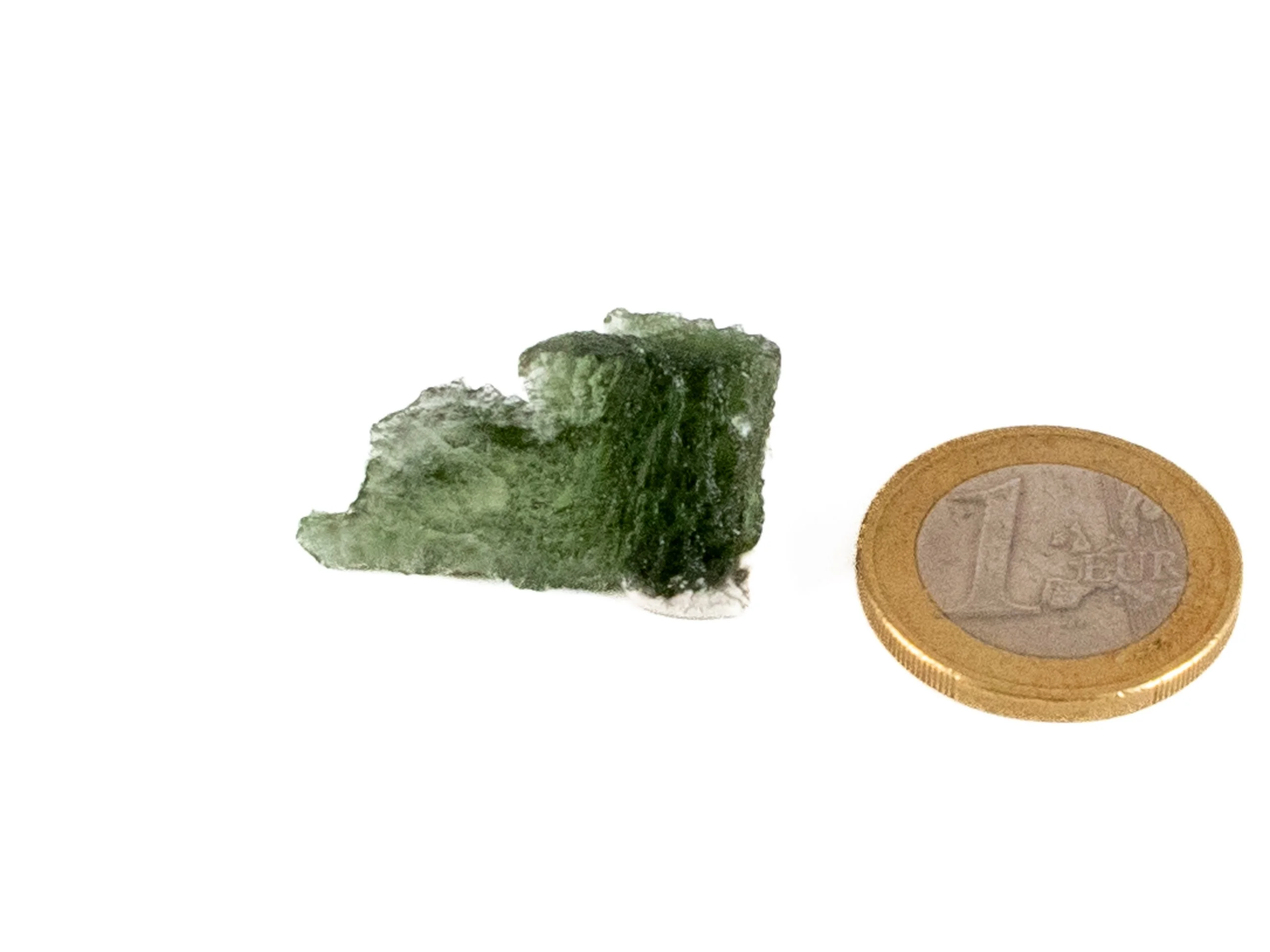 Moldavite, unique piece