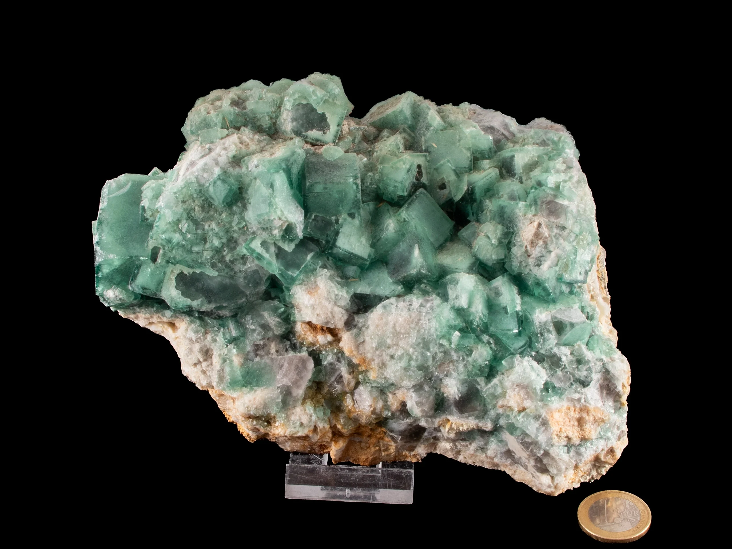 Fluorit Kristallstufe - Madagaskar