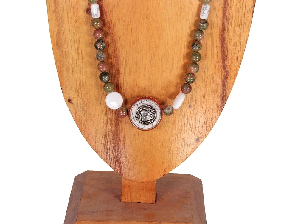 Unakite necklace