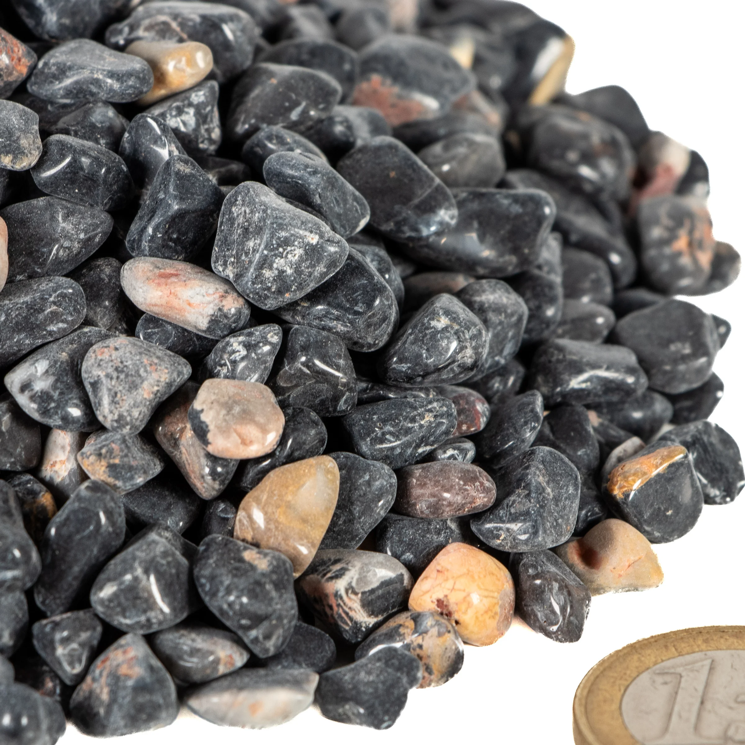 Onyx mini B-Qual Trommelsteine mix - 1 kg