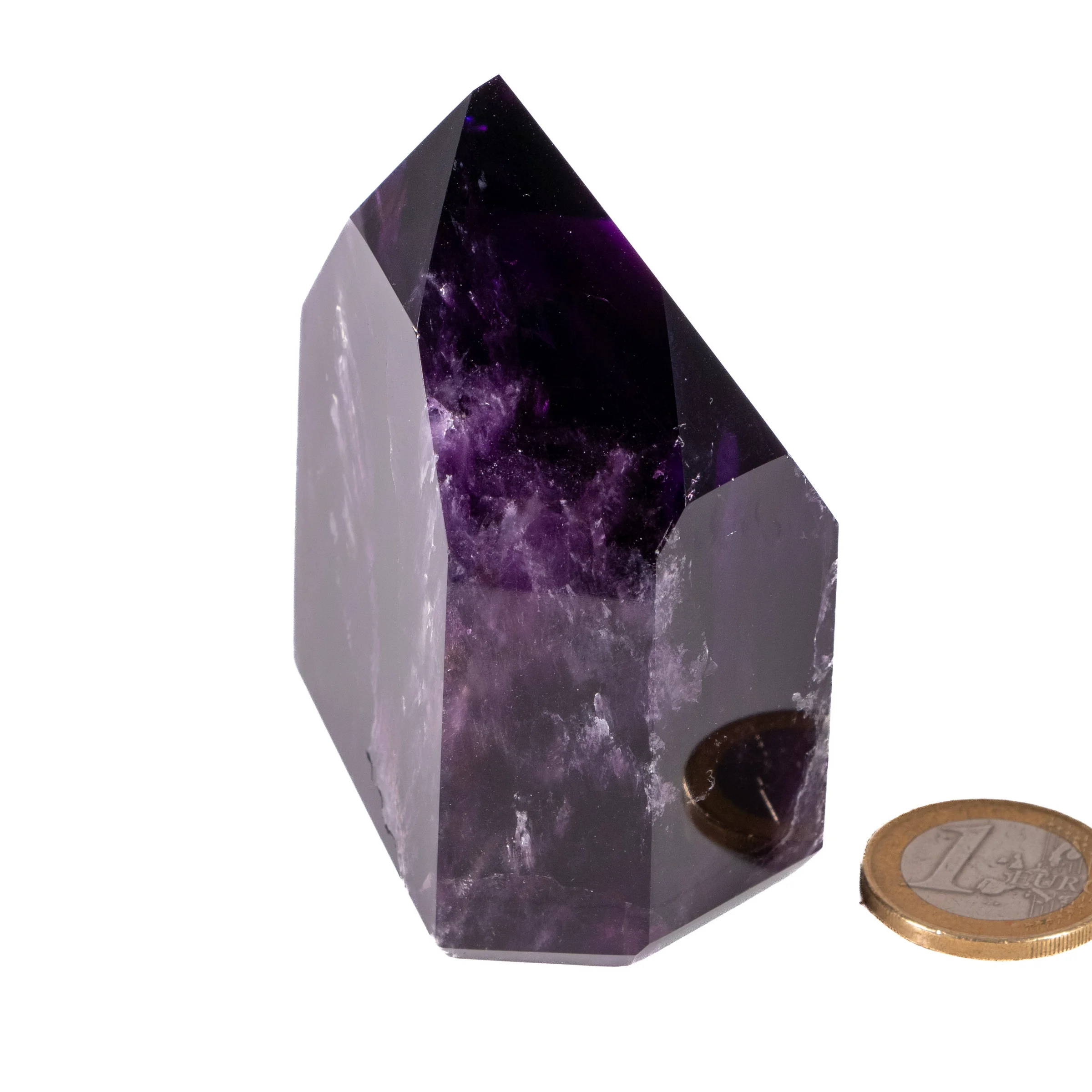 Amethyst Kristallspitze poliert AAA