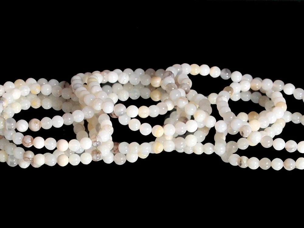 Friedensachat Kugelarmband 6 mm