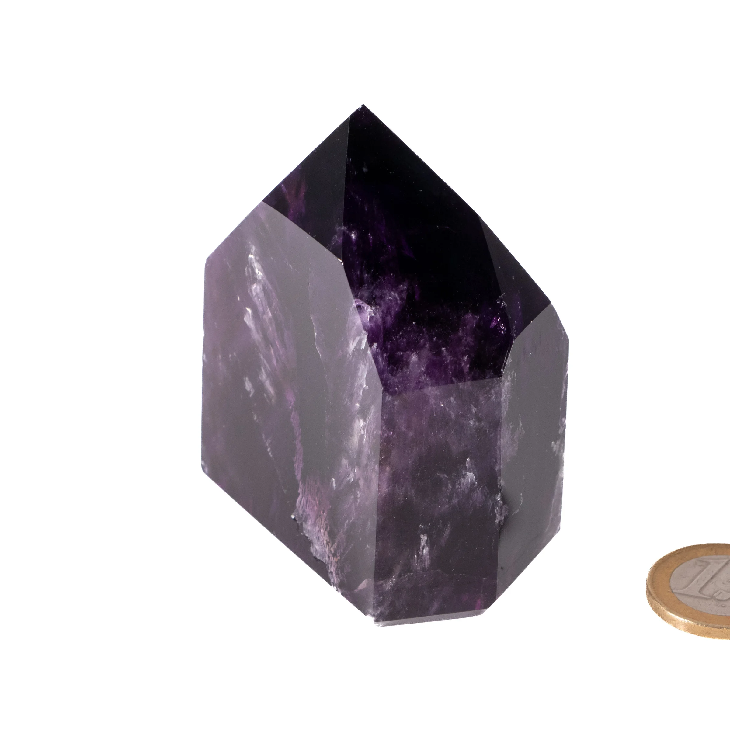 Amethyst Kristallspitze poliert AAA