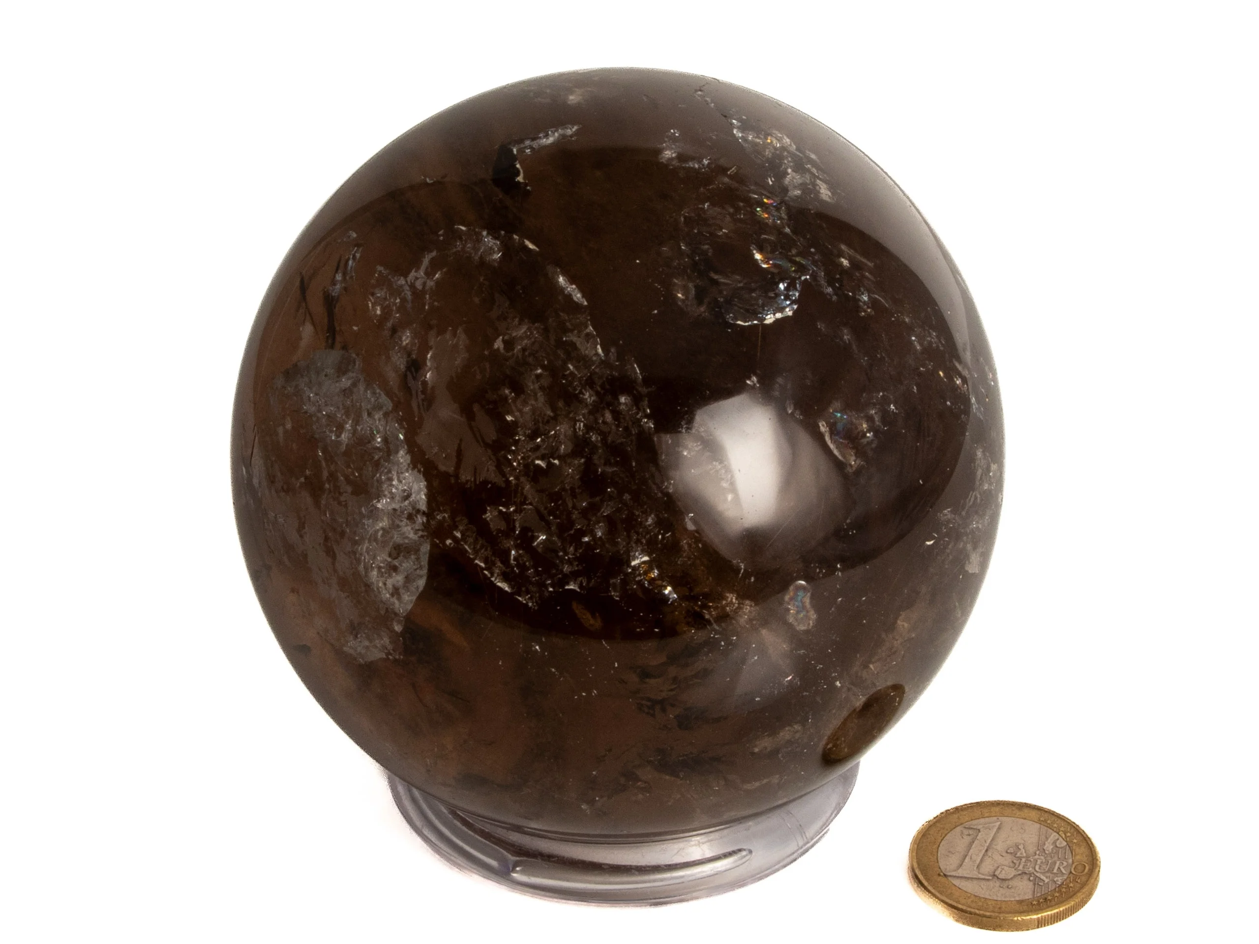Rauchquarzkugel - 9 cm