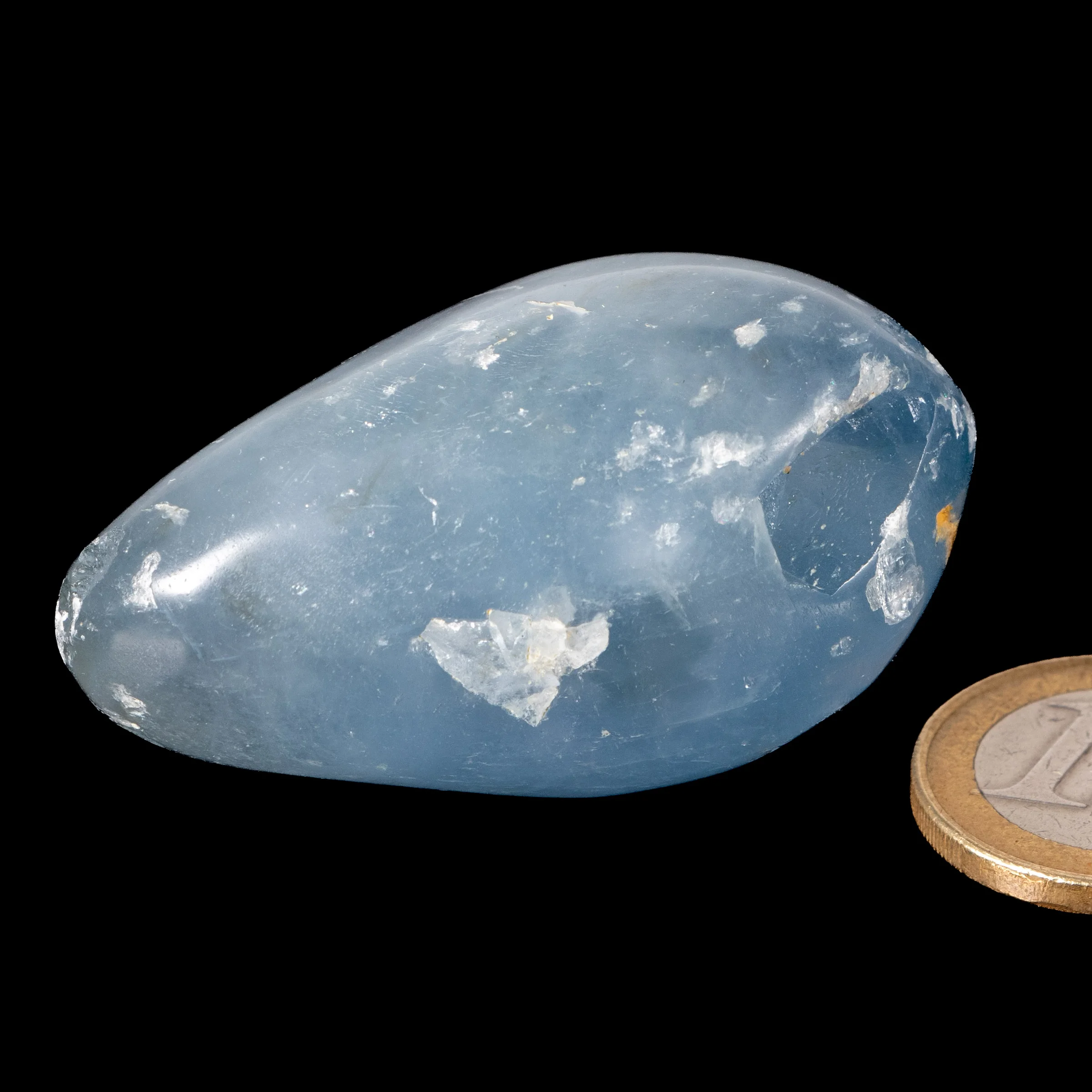 Celestine XL tumbled stone