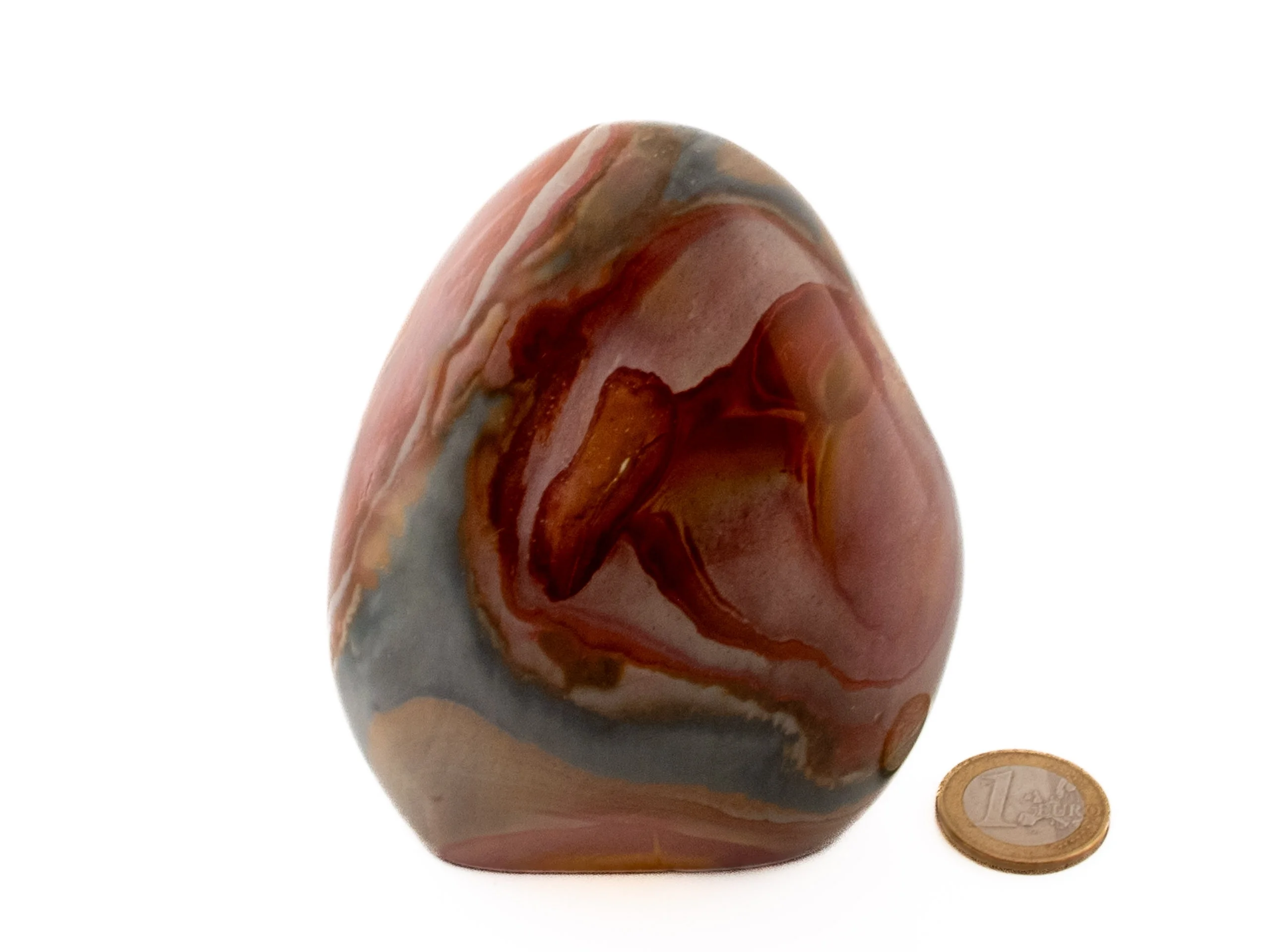 polychromer Jaspis - Freiform