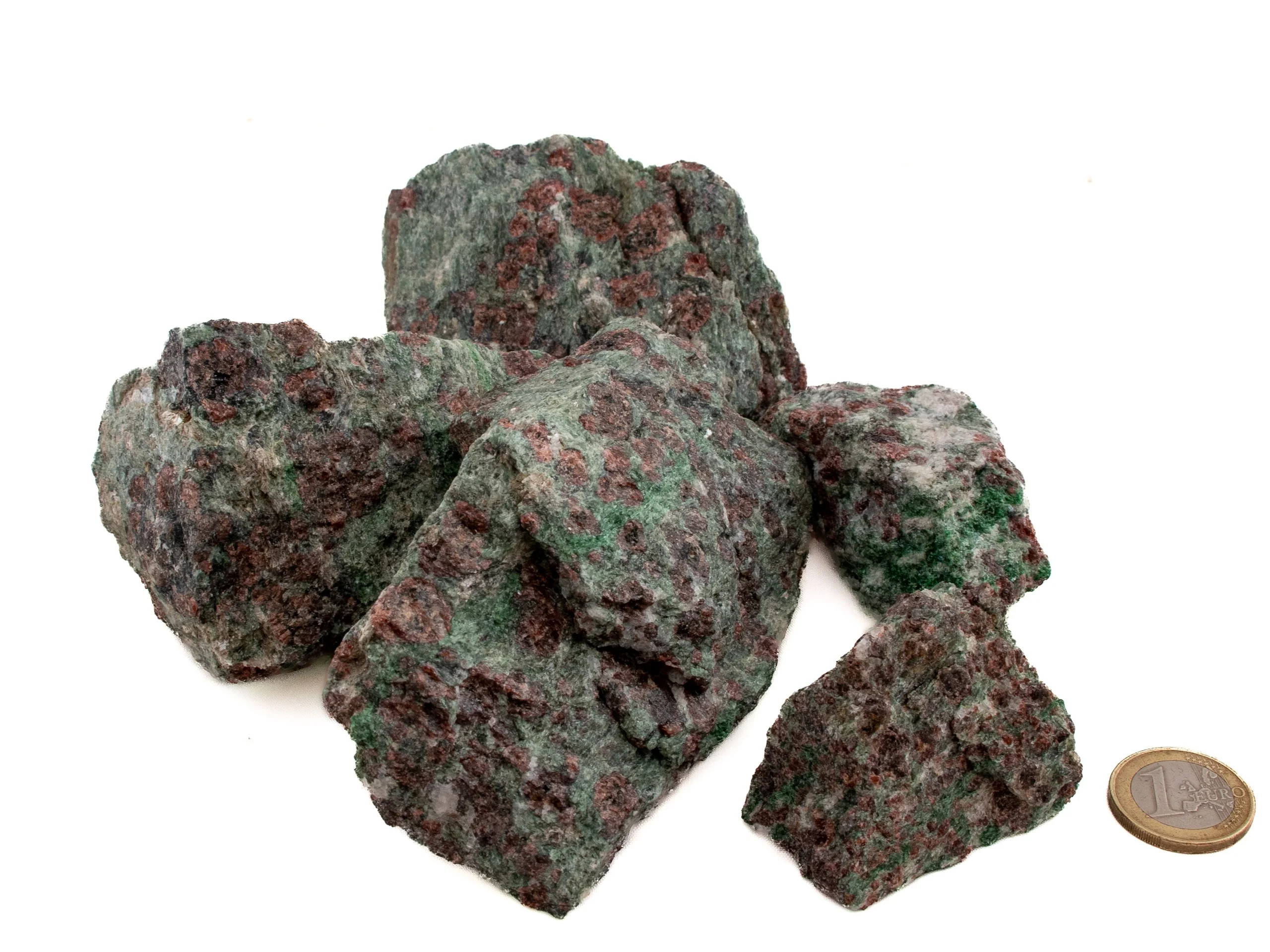 Eklogit Rohsteine - 1 kg