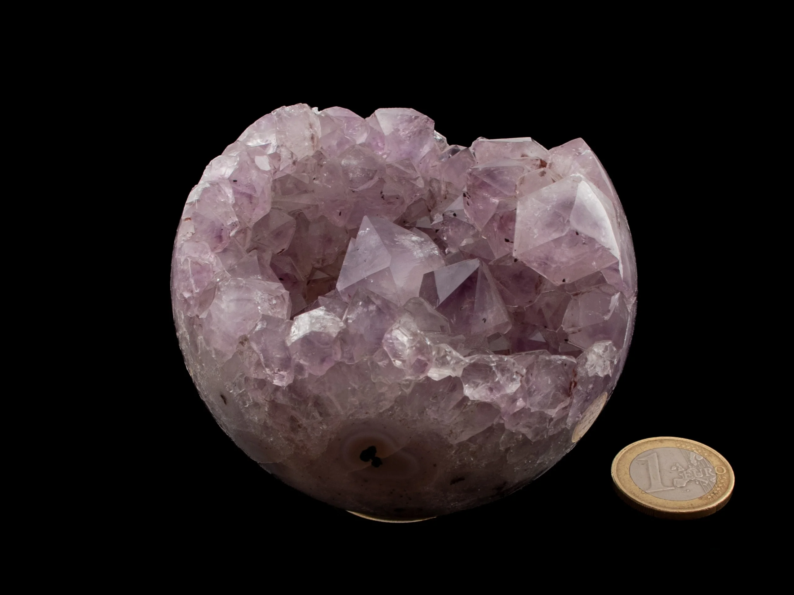 Amethyst Kristallspitzen Kugel