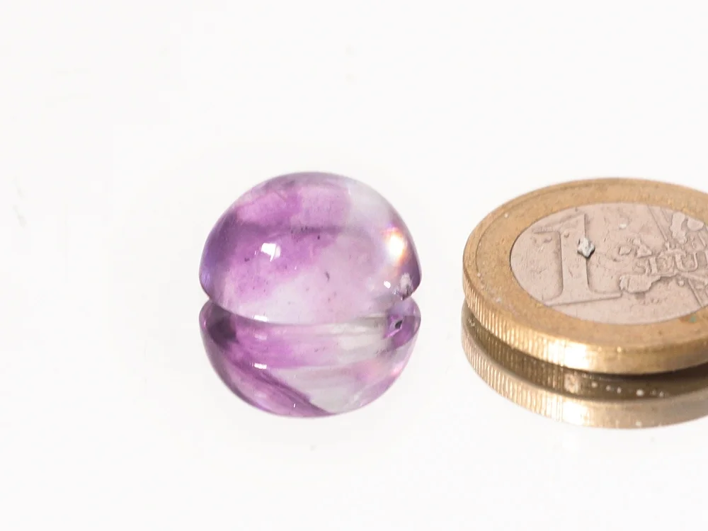 violetter Fluorit - Cabochon