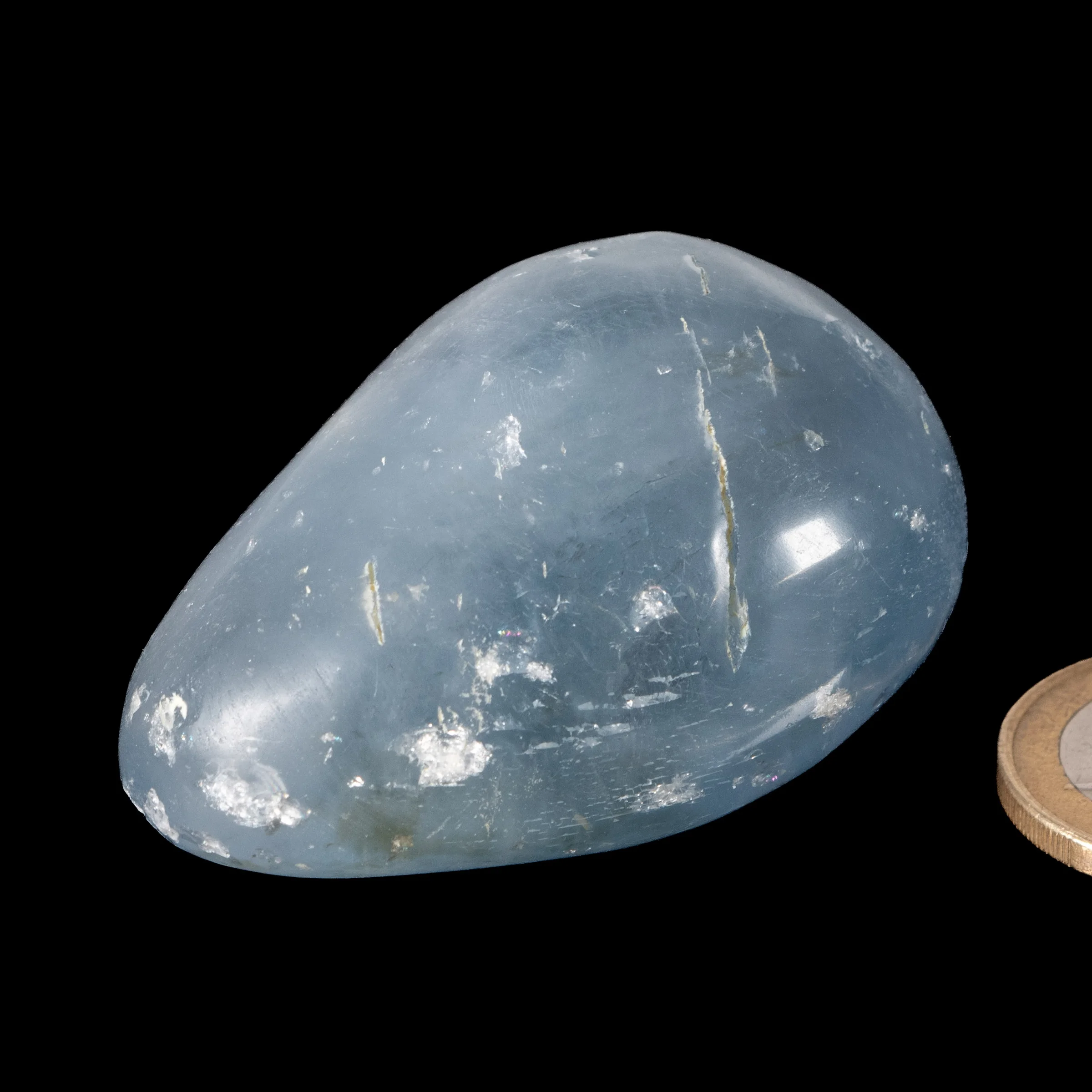 Celestine XL tumbled stone