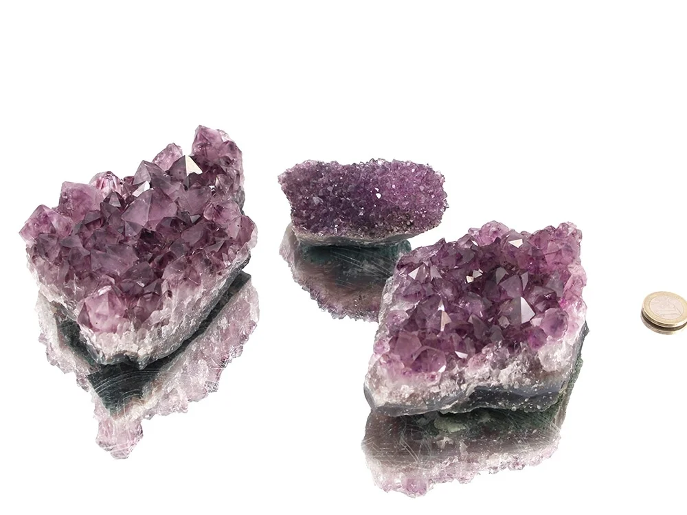 Amethyst Kristalldrusenstücke A-Qualität - 1 kg