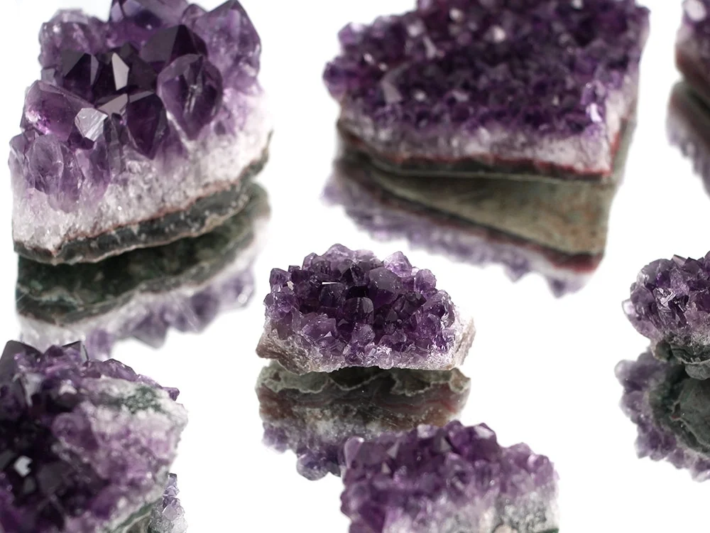 Amethyst Kristalldrusenstücke Extra Uruguay - 1 kg
