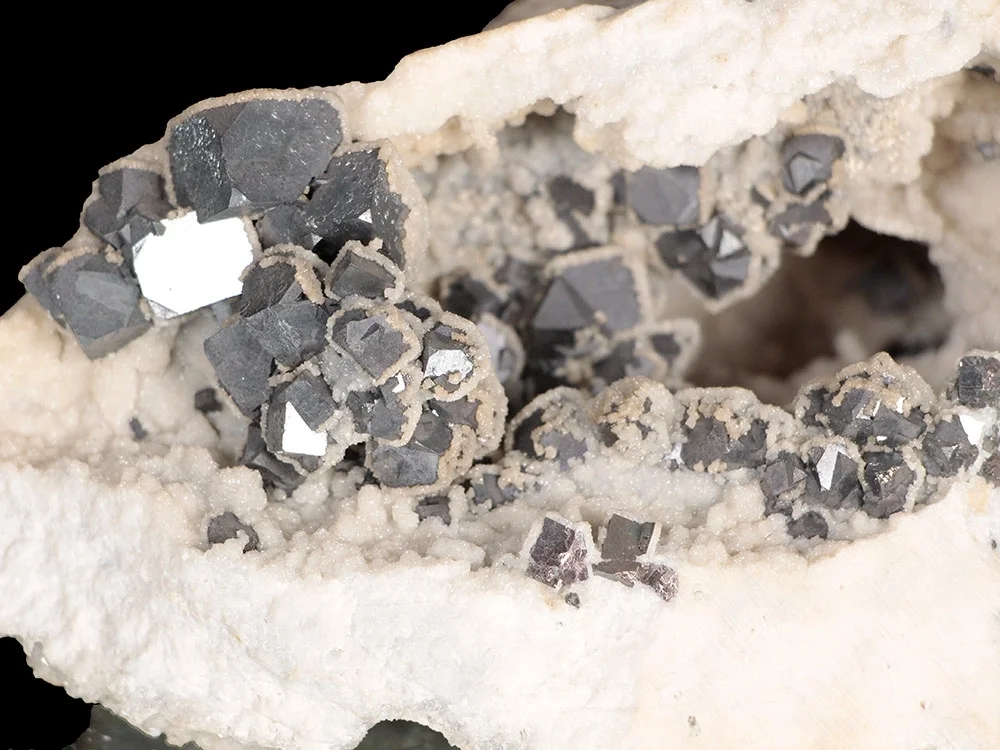 Bleiglanz in Barytgeode
