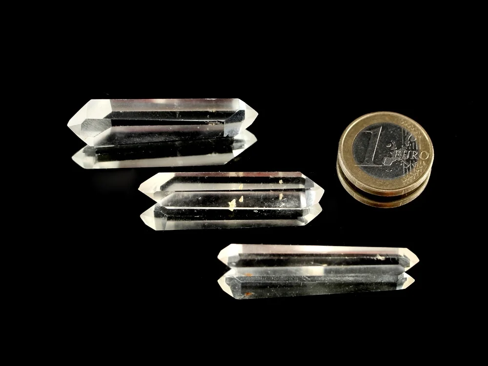Bergkristall Doppelender 6 - 7 cm (geschliffen)