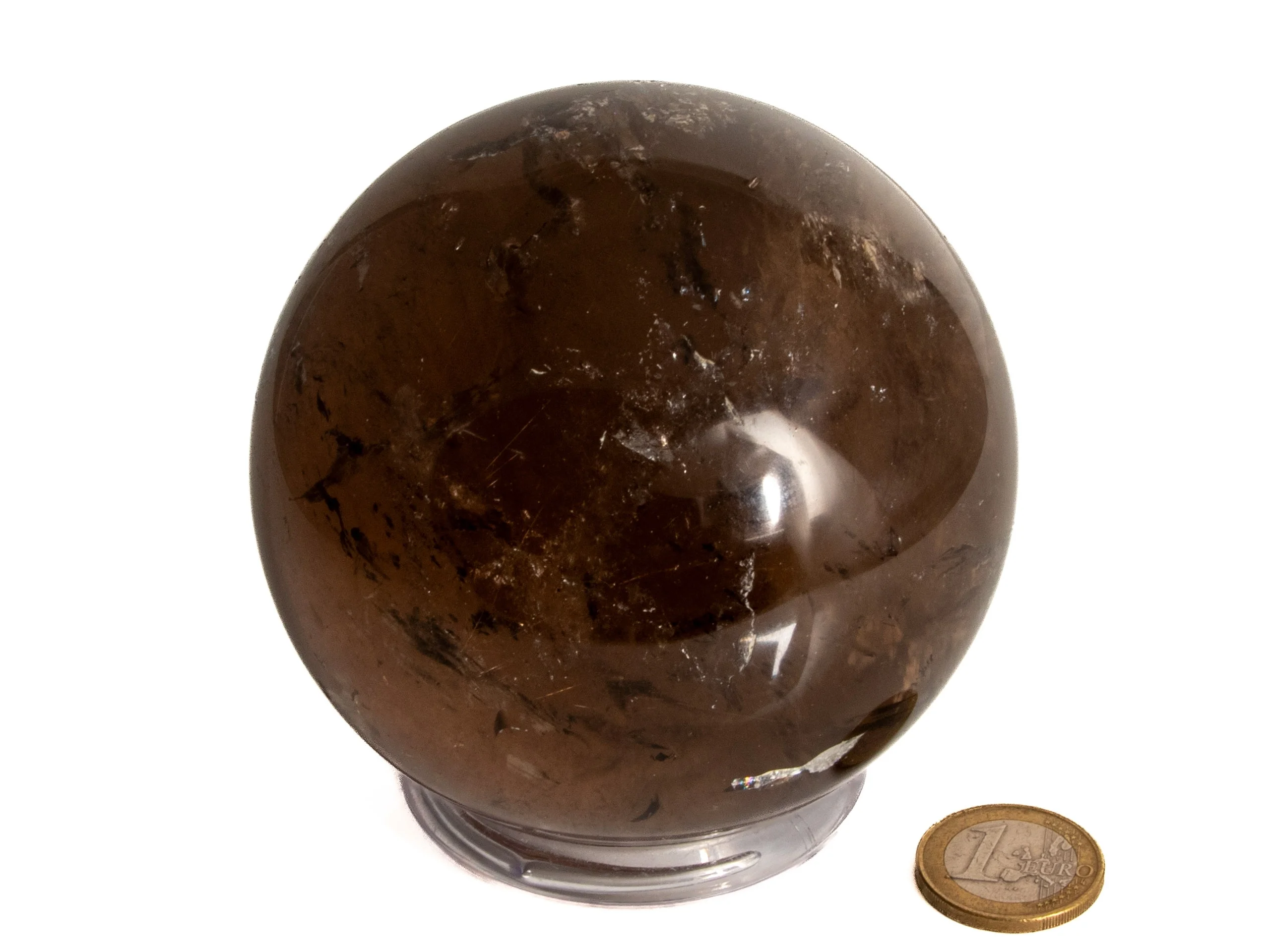 Rauchquarzkugel - 9 cm