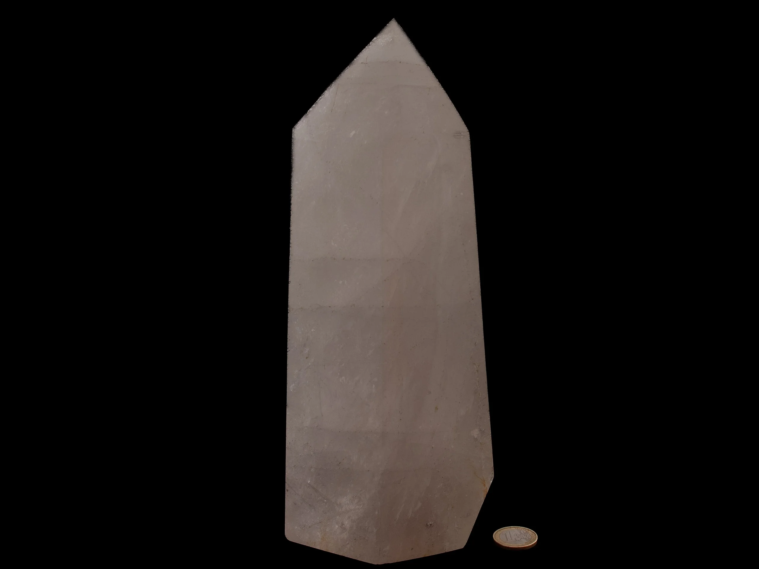 Polierter Bergkristall - Handstück