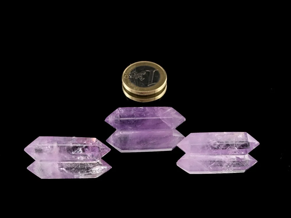 Amethyst Doppelender geschliffen ca. 4 - 5 cm