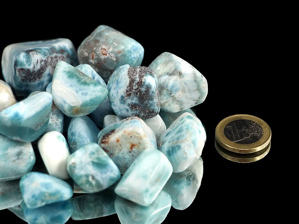 Larimar Trommelsteine 50 g