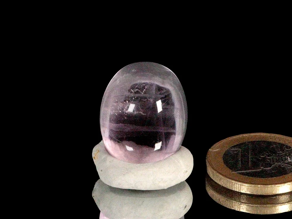 violetter Fluorit - Cabochon