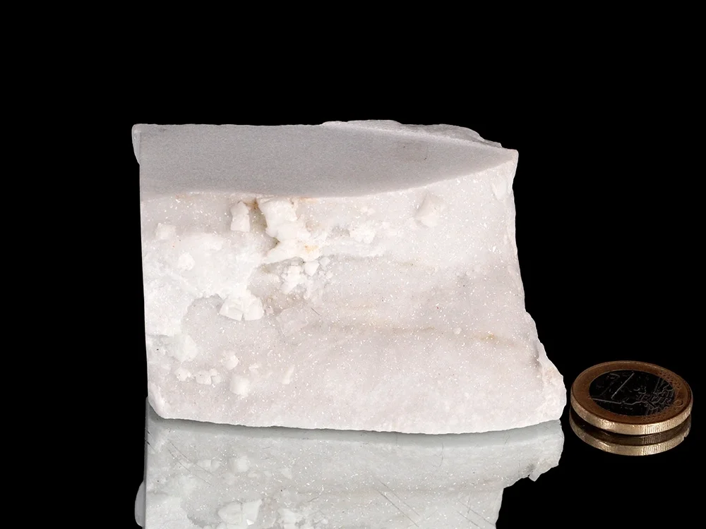 Bergkristall & Gips aus Carrara