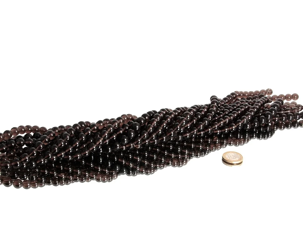 Lamellenobsidian 10 mm Kugelkettenstrang