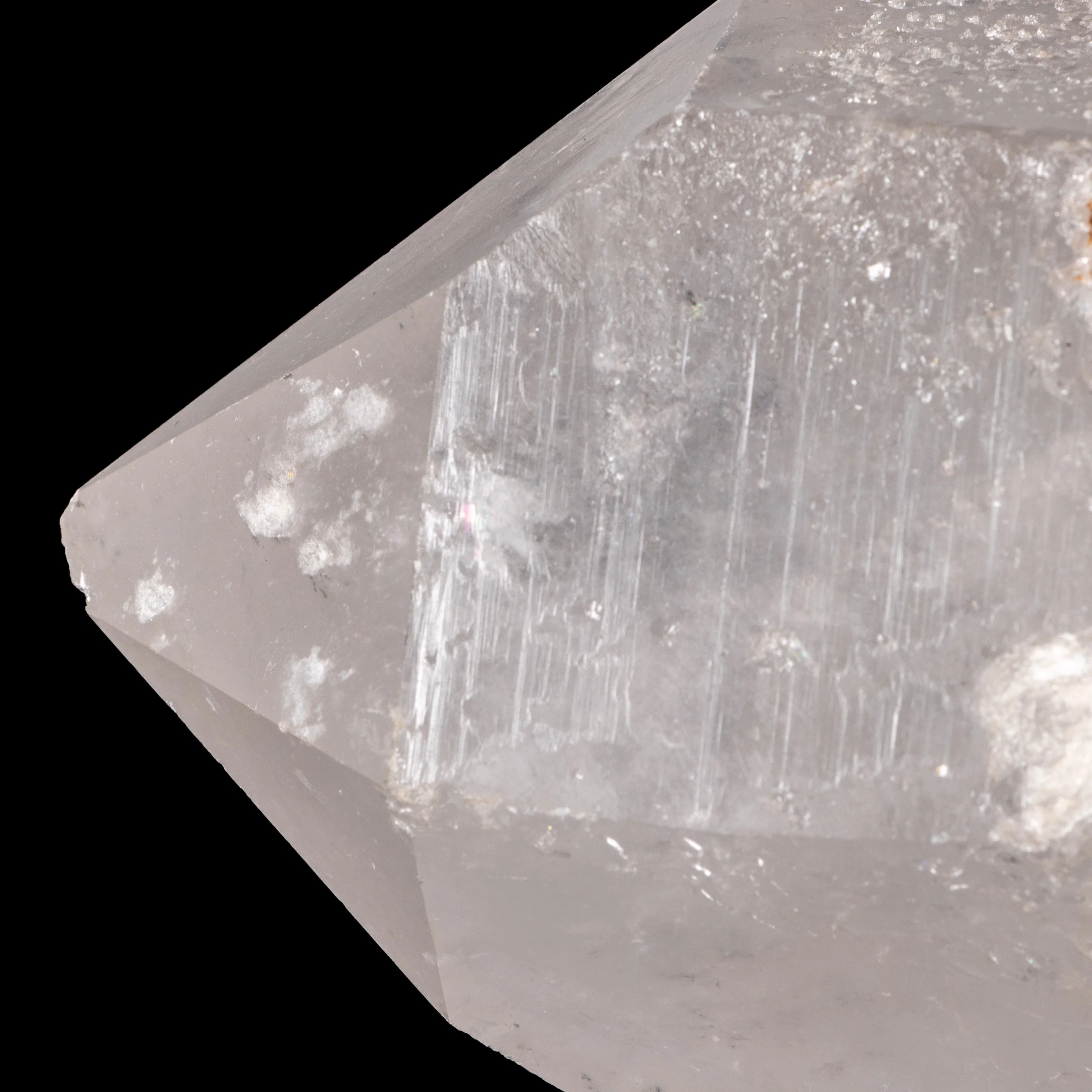 Rock crystal hand specimen