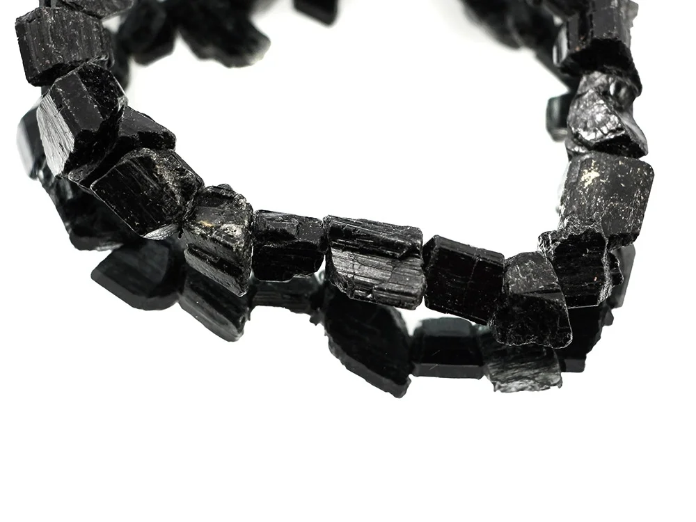 Turmalin schwarz Kristallarmband (Schörl)