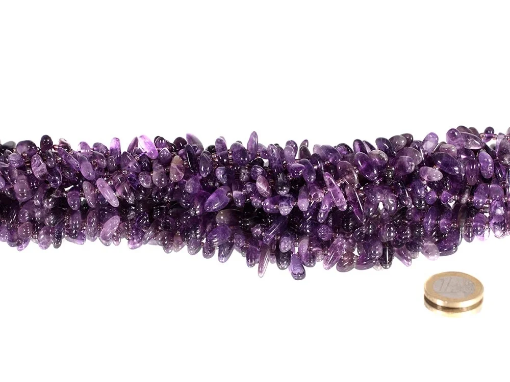 Amethyst Splitter Kettenstrang