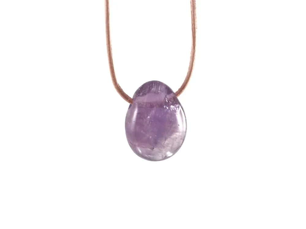 Amethyst Tropfenanhänger