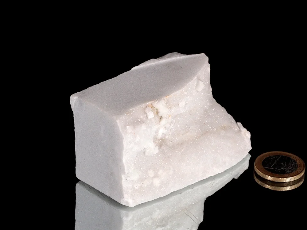 Bergkristall & Gips aus Carrara