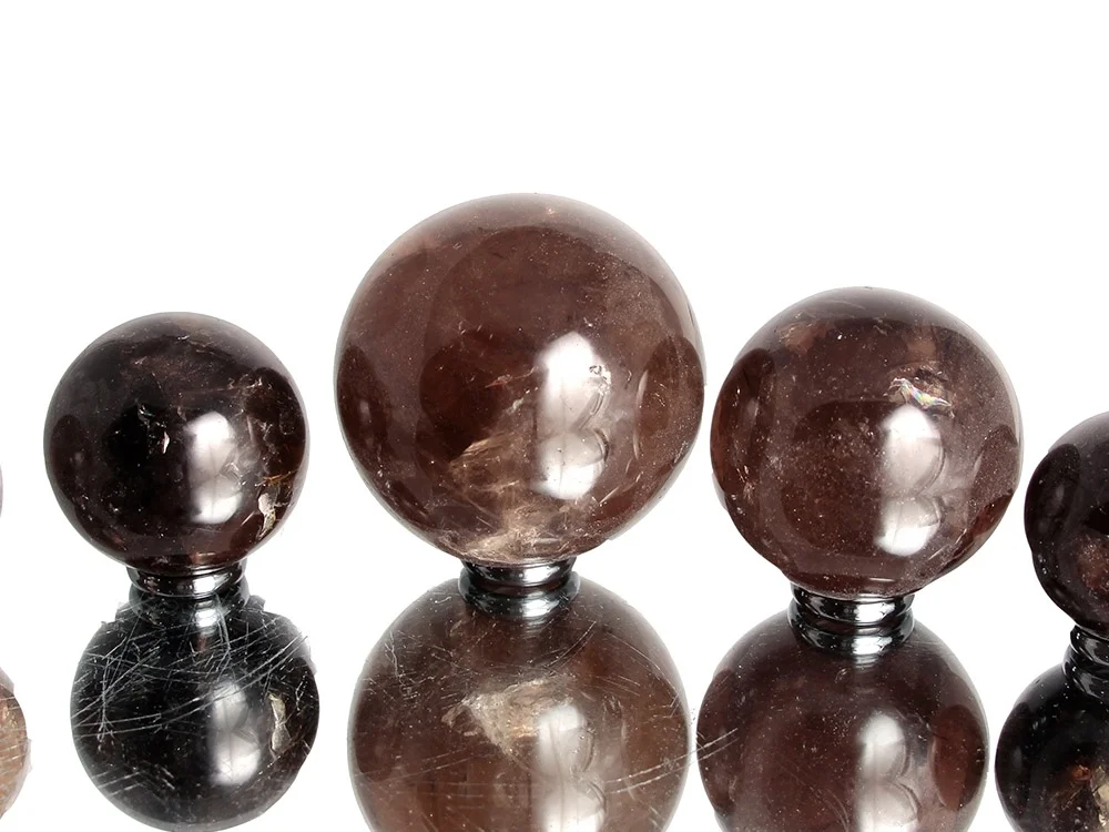 Rauchquarz Kugeln - 0,5 kg