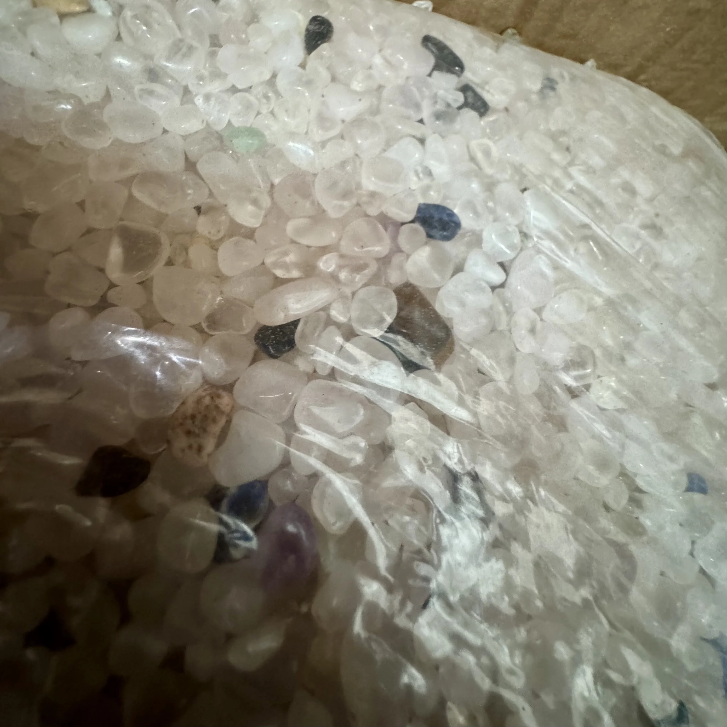 Quarz Trommelsteine mix Restposten - 15 kg