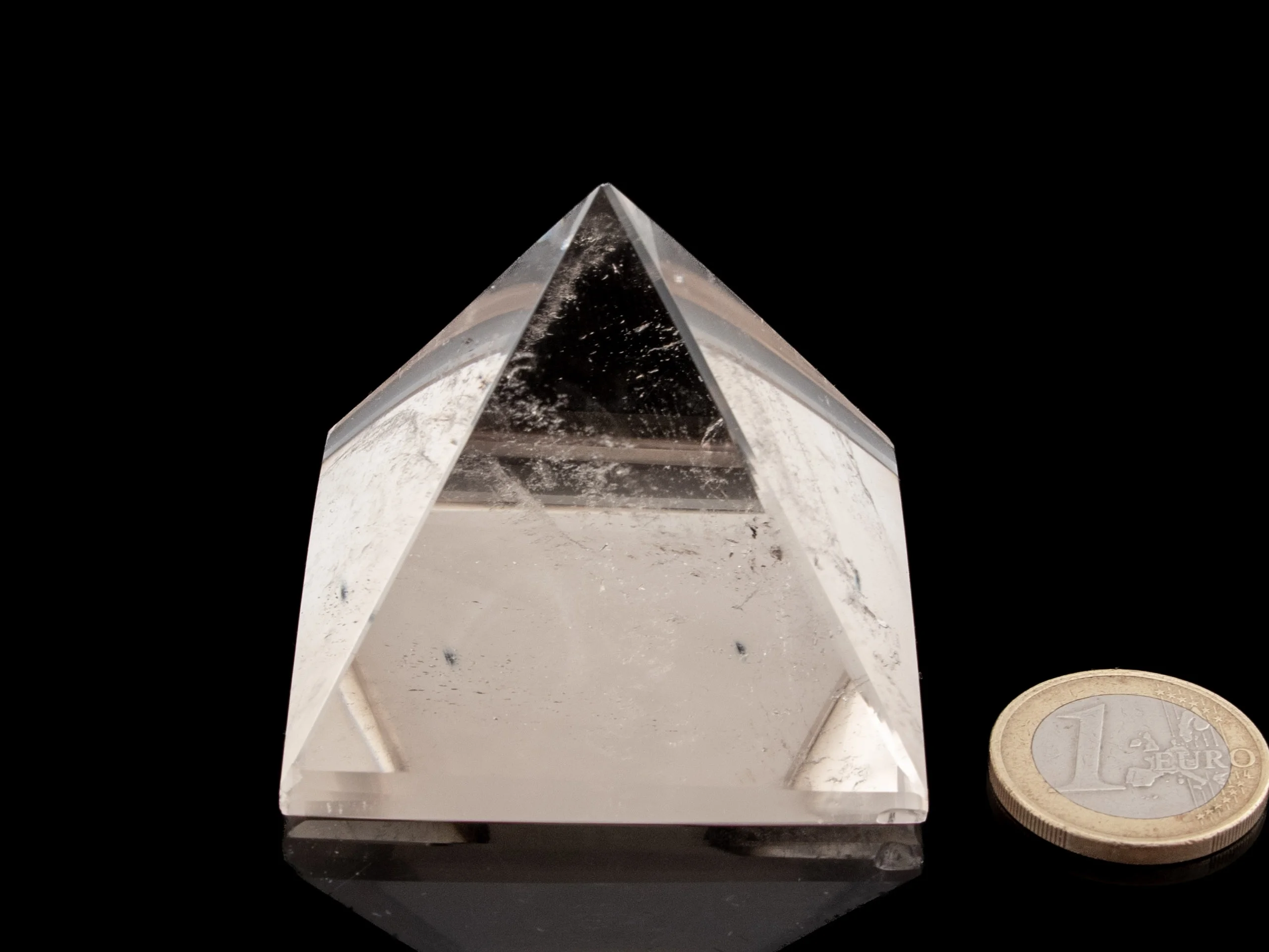 Bergkristall Pyramide