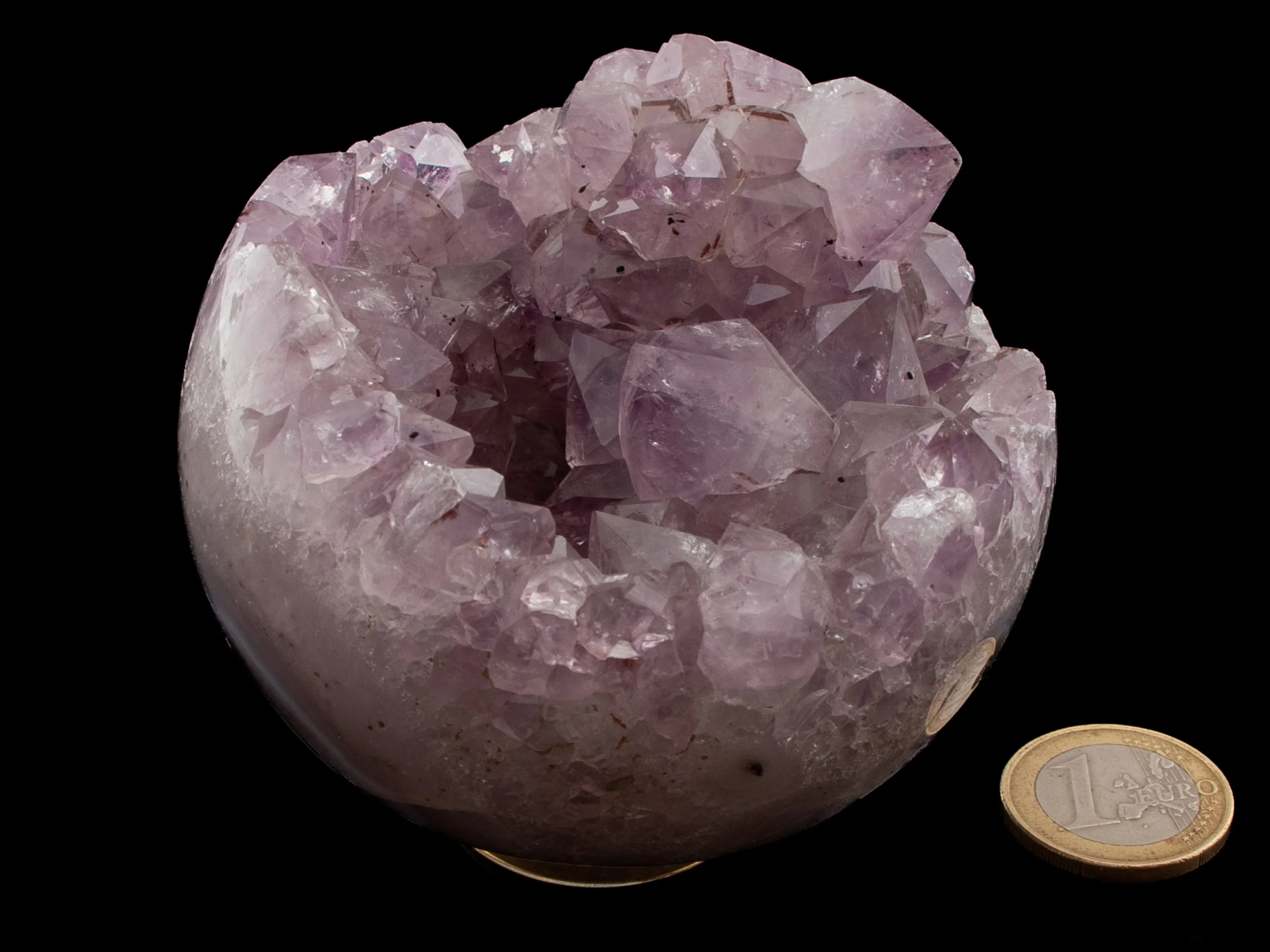 Amethyst Kristallspitzen Kugel